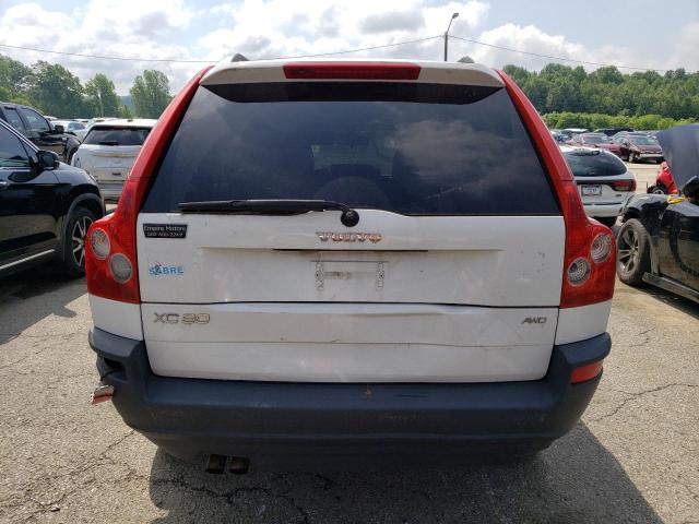 YV1CM592151136555 - 2005 VOLVO XC90 WHITE photo 6