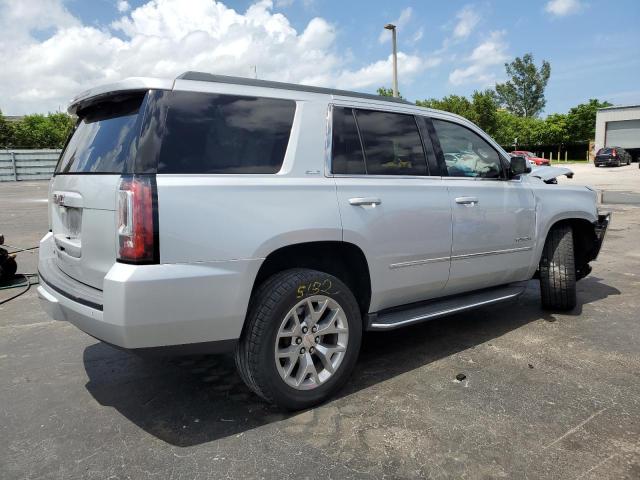 1GKS1AKC8FR743615 - 2015 GMC YUKON SLE SILVER photo 3