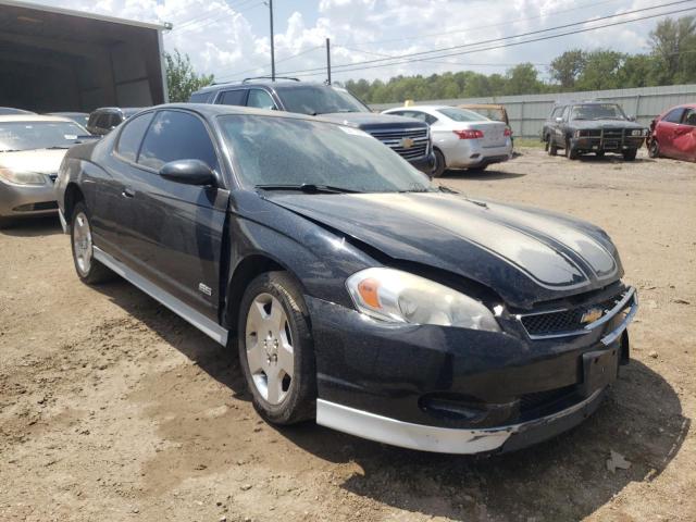 2G1WL15C379355053 - 2007 CHEVROLET MONTE CARL SS BLACK photo 1