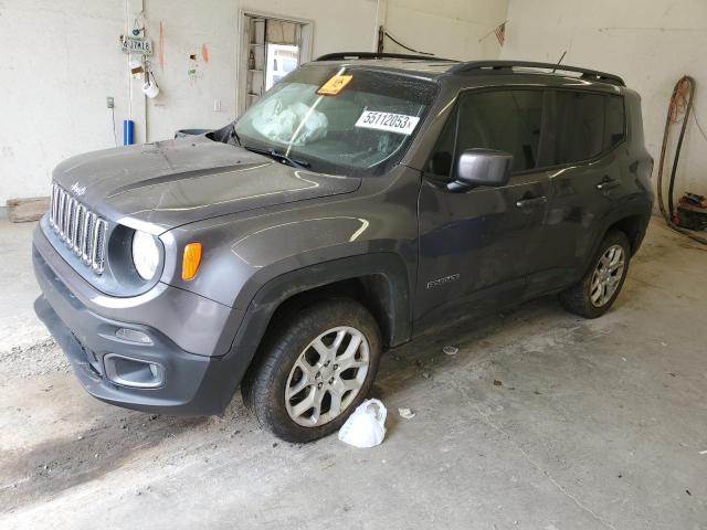 ZACCJBBT1GPD61397 - 2016 JEEP RENEGADE LATITUDE GRAY photo 1