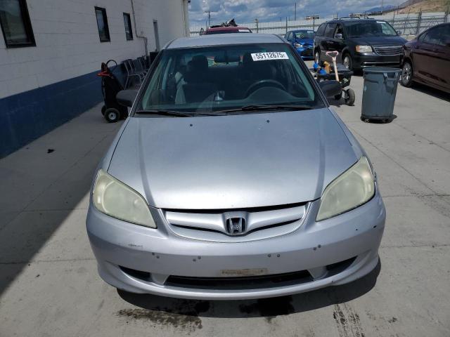 1HGES16314L001901 - 2004 HONDA CIVIC DX VP SILVER photo 5