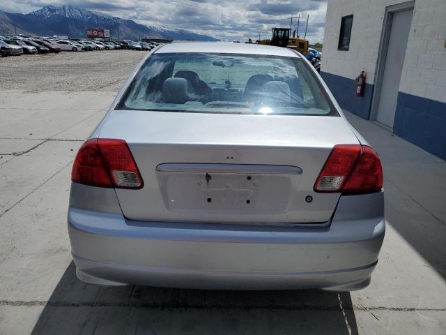 1HGES16314L001901 - 2004 HONDA CIVIC DX VP SILVER photo 6