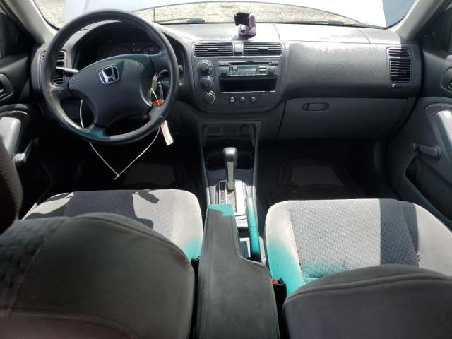 1HGES16314L001901 - 2004 HONDA CIVIC DX VP SILVER photo 8