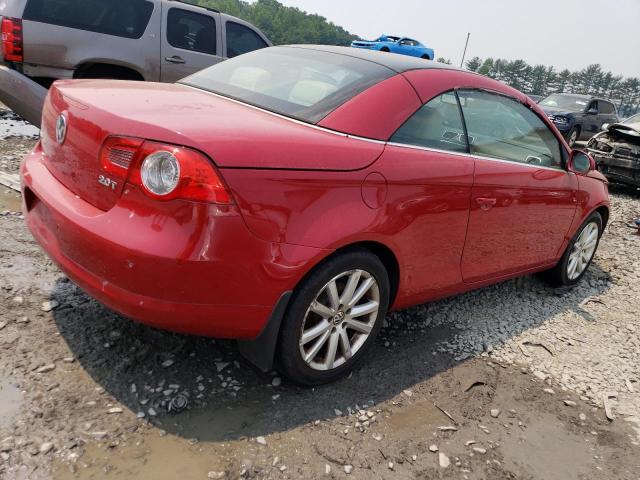 WVWFA71F27V038782 - 2007 VOLKSWAGEN EOS 2.0T LUXURY RED photo 3