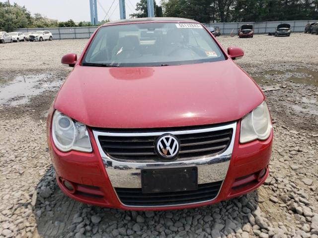 WVWFA71F27V038782 - 2007 VOLKSWAGEN EOS 2.0T LUXURY RED photo 5