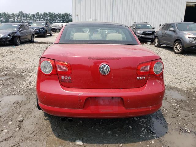 WVWFA71F27V038782 - 2007 VOLKSWAGEN EOS 2.0T LUXURY RED photo 6