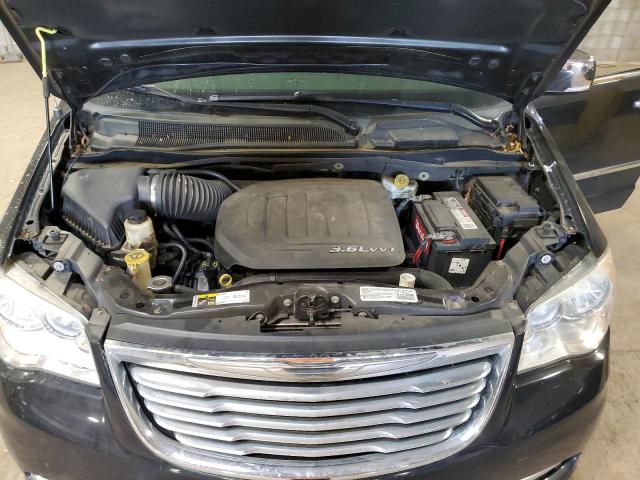 2C4RC1CG6ER189196 - 2014 CHRYSLER TOWN & COU TOURING L BLACK photo 12