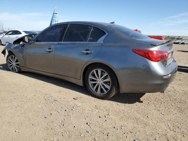 JN1BV7AP5FM336777 - 2015 INFINITI Q50 BASE GRAY photo 2