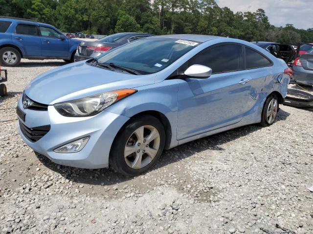 KMHDH6AE8DU017307 - 2013 HYUNDAI ELANTRA CO GS BLUE photo 1