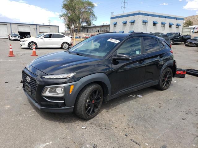 KM8K63A55MU697369 - 2021 HYUNDAI KONA NIGHT BLACK photo 1