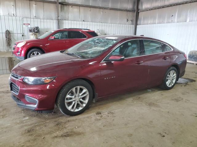 1G1ZJ5SU8GF309071 - 2016 CHEVROLET MALIBU HYBRID MAROON photo 1