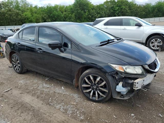 19XFB2F98EE007461 - 2014 HONDA CIVIC EXL BLACK photo 4