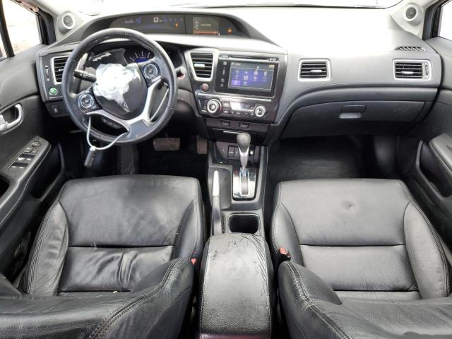 19XFB2F98EE007461 - 2014 HONDA CIVIC EXL BLACK photo 8