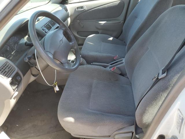 1Y1SK5285YZ429625 - 2000 CHEVROLET GEO PRIZM BASE WHITE photo 7