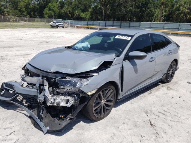 SHHFK7H40MU203707 - 2021 HONDA CIVIC SPORT 蓝色 照片 1