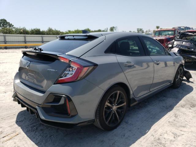 SHHFK7H40MU203707 - 2021 HONDA CIVIC SPORT 蓝色 照片 3