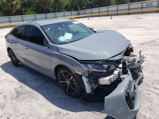 SHHFK7H40MU203707 - 2021 HONDA CIVIC SPORT 蓝色 照片 4