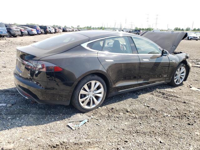 5YJSA1S15EFP30450 - 2014 TESLA MODEL S Սև լուսանկար 3