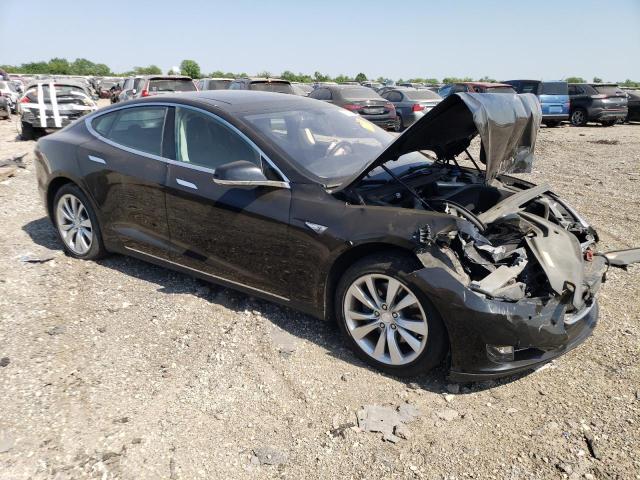 5YJSA1S15EFP30450 - 2014 TESLA MODEL S Սև լուսանկար 4