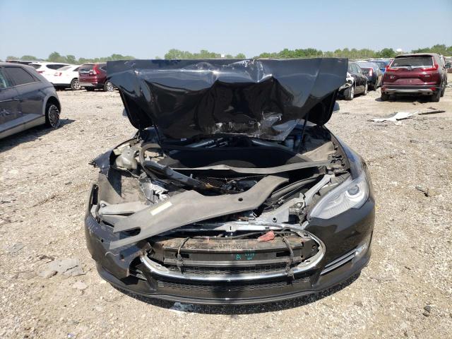5YJSA1S15EFP30450 - 2014 TESLA MODEL S Սև լուսանկար 5