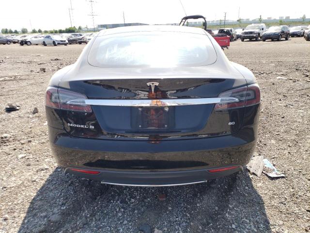 5YJSA1S15EFP30450 - 2014 TESLA MODEL S Սև լուսանկար 6