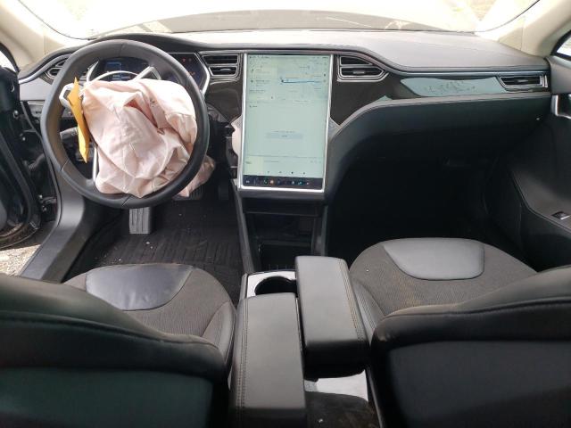 5YJSA1S15EFP30450 - 2014 TESLA MODEL S Սև լուսանկար 8