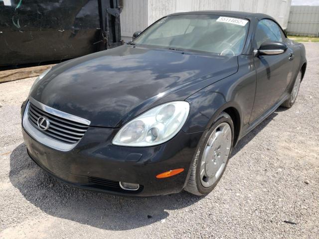 JTHFN48Y050067684 - 2005 LEXUS SC 430 BLACK photo 2