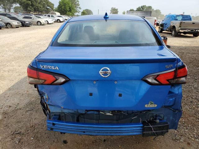 3N1CN8FV6NL832603 - 2022 NISSAN VERSA SR BLUE photo 6