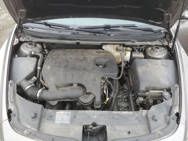 1G1ZE5E01CF150045 - 2012 CHEVROLET MALIBU LTZ ნაცრისფერი ფოტო 11