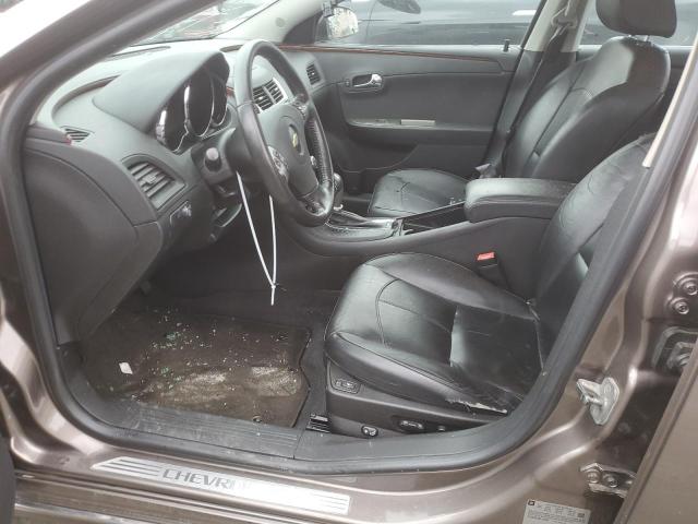 1G1ZE5E01CF150045 - 2012 CHEVROLET MALIBU LTZ ნაცრისფერი ფოტო 7