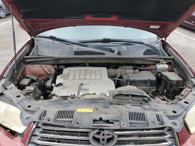 JTEDS43A782068301 - 2008 TOYOTA HIGHLANDER SPORT RED photo 12