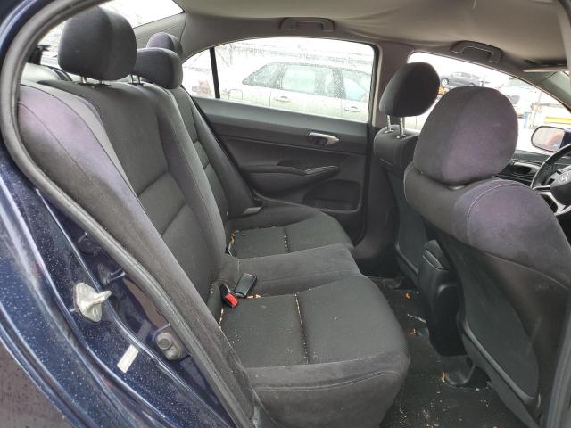 19XFA16689E019702 - 2009 HONDA CIVIC LX-S BLUE photo 10