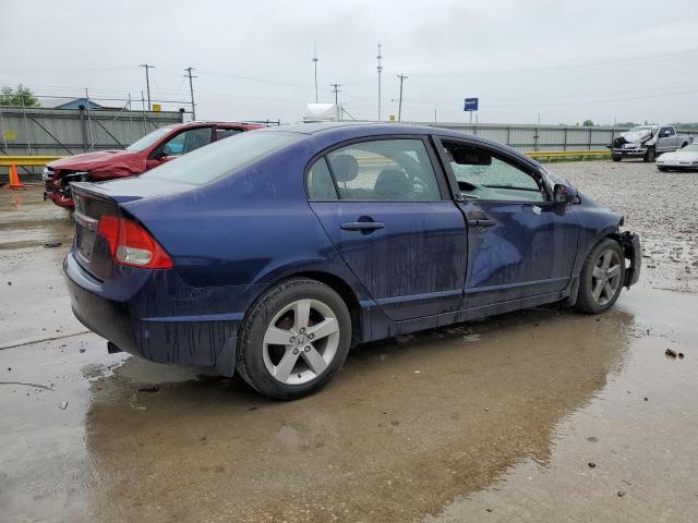19XFA16689E019702 - 2009 HONDA CIVIC LX-S BLUE photo 3