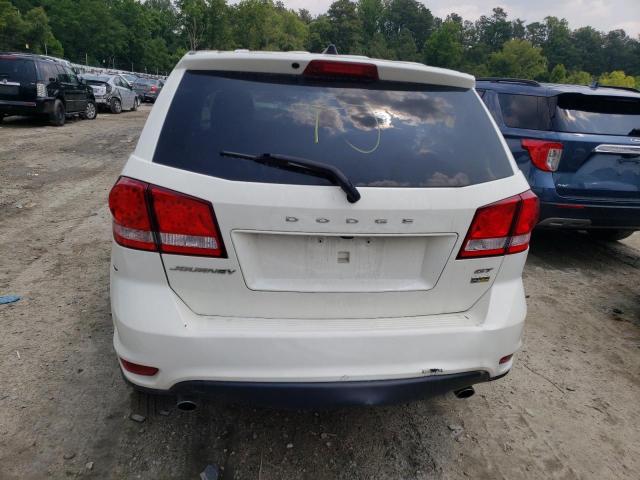 3C4PDCEG3JT472546 - 2018 DODGE JOURNEY GT WHITE photo 6