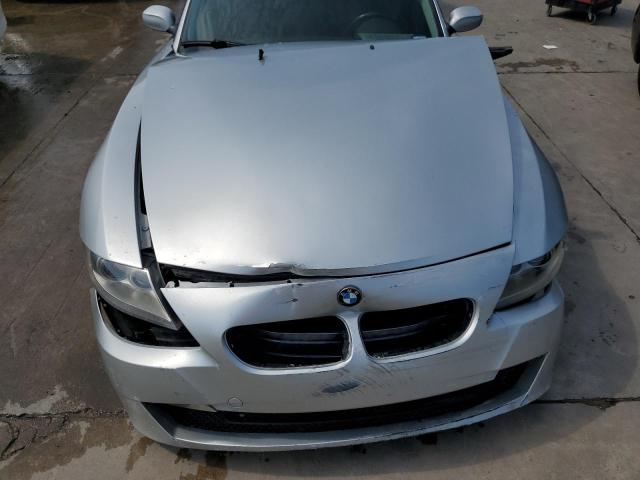 4USDU53577LV34478 - 2007 BMW Z4 3.0SI SILVER photo 11