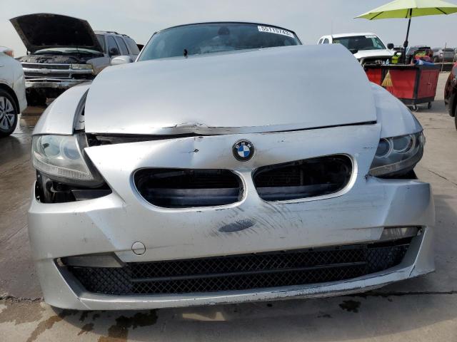 4USDU53577LV34478 - 2007 BMW Z4 3.0SI SILVER photo 5