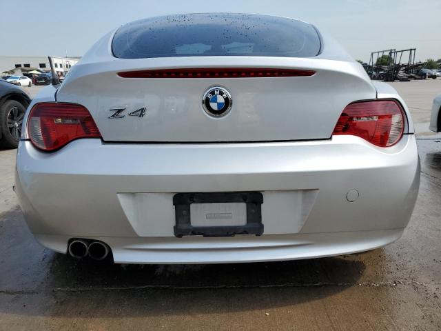 4USDU53577LV34478 - 2007 BMW Z4 3.0SI SILVER photo 6