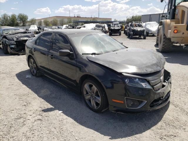 3FAHP0KC7BR222095 - 2011 FORD FUSION SPORT BLACK photo 4