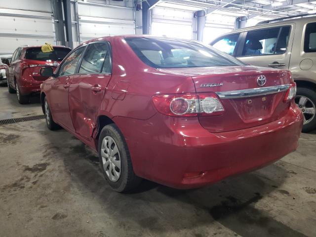 JTDBU4EEXB9162063 - 2011 TOYOTA COROLLA BASE RED photo 3