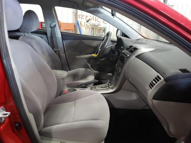 JTDBU4EEXB9162063 - 2011 TOYOTA COROLLA BASE RED photo 5
