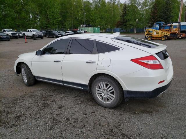 5J6TF3H39FL001516 - 2015 HONDA CROSSTOUR EX WHITE photo 2