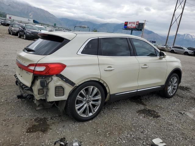 2LMPJ8LP2JBL30502 - 2018 LINCOLN MKX RESERVE Կրեմագույն լուսանկար 3