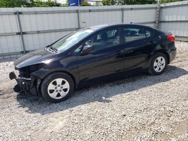 KNAFK4A6XG5474708 - 2016 KIA FORTE LX BLACK photo 1