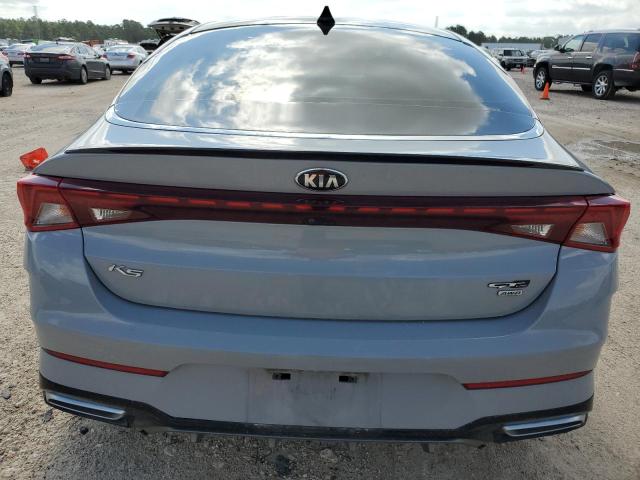 5XXG64J2XMG076107 - 2021 KIA K5 GT LINE GRAY photo 6