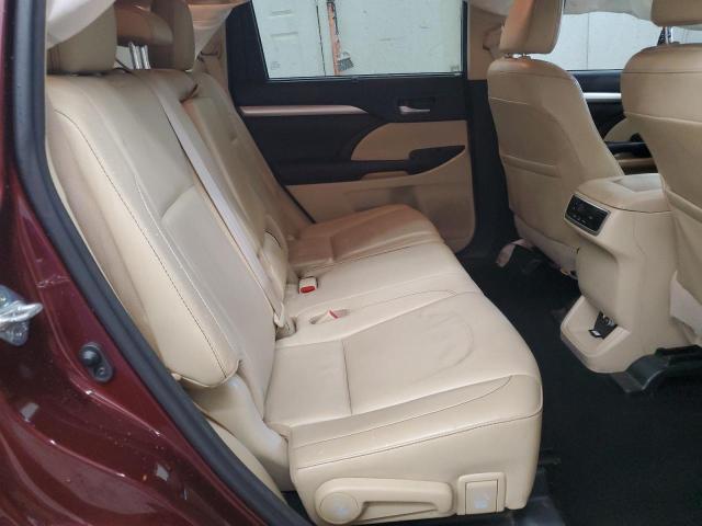 5TDJKRFH9GS331165 - 2016 TOYOTA HIGHLANDER XLE BURGUNDY photo 11