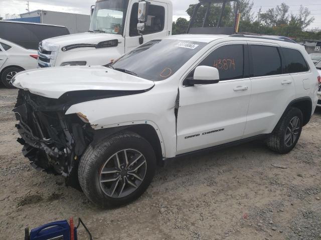 1C4RJEAG4KC534570 - 2019 JEEP GRAN CHER LAREDO WHITE photo 1