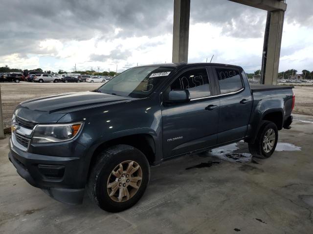 1GCGSCEN1K1106775 - 2019 CHEVROLET COLORADO LT GRAY photo 1