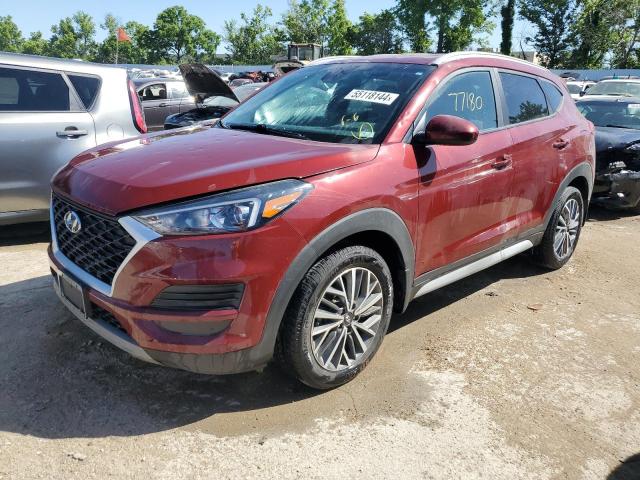 KM8J33AL4LU172241 - 2020 HYUNDAI TUCSON LIMITED MAROON photo 1