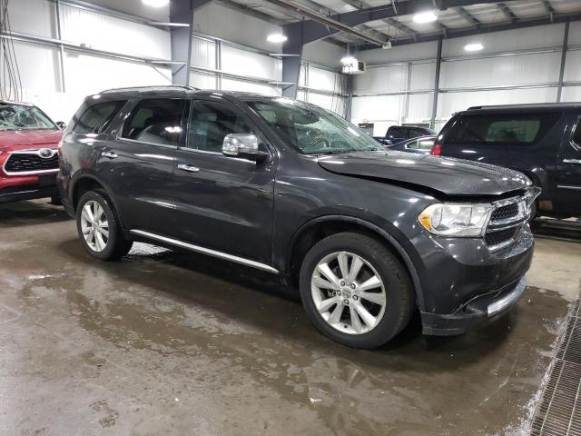 1D4RE4GG6BC717218 - 2011 DODGE DURANGO CREW CHARCOAL photo 4