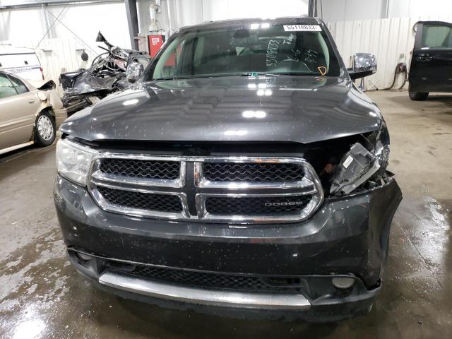 1D4RE4GG6BC717218 - 2011 DODGE DURANGO CREW CHARCOAL photo 5